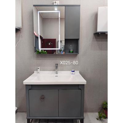 China Hot Selling Modern Minimalist Bathroom Vanity Set Bathroom Vanity Cabinets Bath Wall Hung Vanity Luxury Bathroom Cabinet for sale