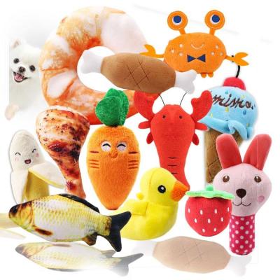 China Wholesale Viable Pet Stuffed Toys Plush Chew Toy Fashion Cute Soft Durable Chew Dog Plush Toys for sale