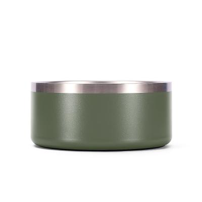 China Automatic Pet Bowl Around Different Sizes Stainless Steel Pet Feeder Bowl for sale