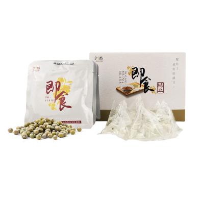 China Wholesale Nutritious Healthy Fast Food Mung Beans Not Preservatives Ready Made Mung Beans for sale