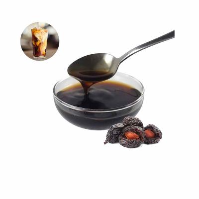 China 1:5 (syrup:water 2021 hot selling product) smoked wild plum syrup for making pancakes for sale