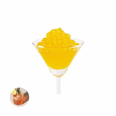 China 2021 Hot Sales Product Nutritious Mango Flavored Popping Boba For Shaving Ice Cream for sale