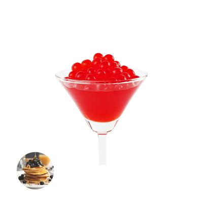 China Taiwan Nutritious Strawberry Flavored Boba Popping Strawberry for Stirred Yogurt for sale