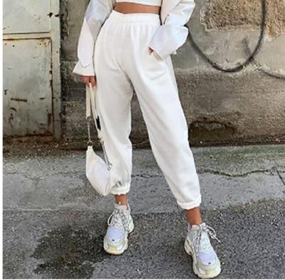 China Wholesale Custom Made Breathable Sweatpants Pantalon Femme Sport Jogging Pants Women de Logo Pants Plus Size Ladies for sale