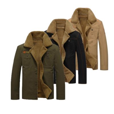 China 2022 New Winter 5XL Breathable Fashion Windproof Men Autumn Casual Warm Thick Fleece Plus Size Jacket Coat for sale