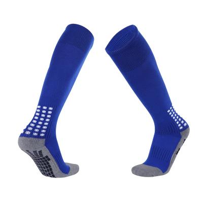 China Wholesale Breathable Breathable Training Sports Anti Slip Adult Basketball Football Socks Custom Grip for sale