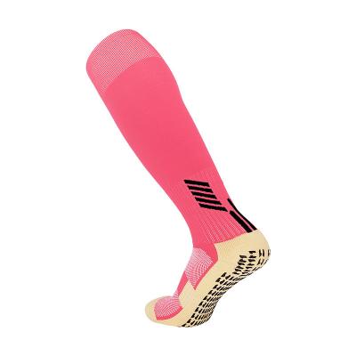 China Breathable High Elastic Sports Hot Selling Anti Slip Sports Durable Colorful Basketball Football Compression Socks For Men for sale