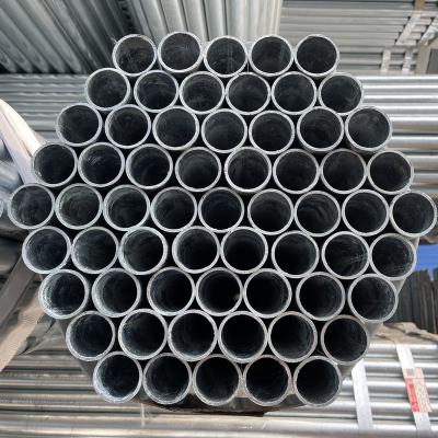 China Gas Pipe Hot Dip Galvanized Steel Pipe ASTM 40 ERW Seamless Round GI Iron Tube for sale