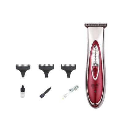 China Rechargeable Electric DC Ceramic Motor Blade Hair Trimmer Razor Clipper Haircut Kit for sale