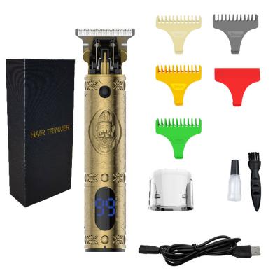 China USB Cable JAME JM-700 AL Professional Hair Trimmer All Metal LCD Display Hot Sale In Amazon for sale