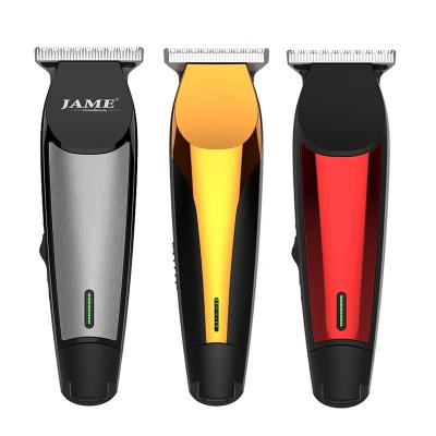 China Cordless T Cut Zero Blade Hair Trimmer, Rechargeable Professional Hair Clippers For Men JM-703 for sale