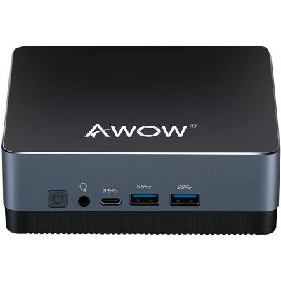 China For Business AWOW PC Mini Desktop Computer J4125 8GB DDR4 Ram 128GB SSD Mini PC for sale