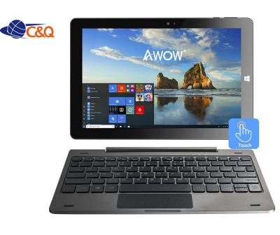 China 2020 newest laptop awow notebooks win10 2in1 business/industrial/education/entertainment computer mini tablet pc 10.1 inch laptop 4gb ram with best price for sale