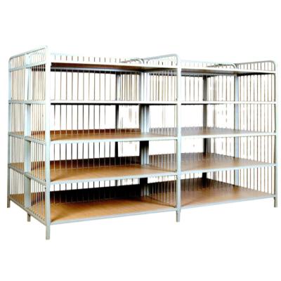 China Easy moving Custom Industrial hot selling Double sided five layer combined shelf for sale