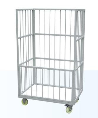 China Easy move MCP-3 One-side Accessible Textile Storge Trolley With Wheels for sale