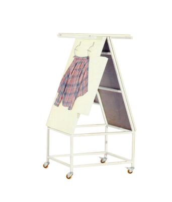 China Hotels Steel Garment Factory Double Side Lighted Inspection Table for sale