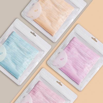 China Smiley Clear Jewelry Zipper Pouch Plastic Transparent Waterproof Moistureproof Bag PVC Slider Ziplock Bags For Clothing Packing for sale