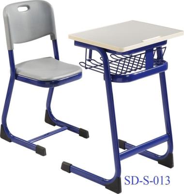 China Cheap Primary School Furniture Sets SD-S-013 China Plastic School Students Study Classroom Desk And Chair for sale