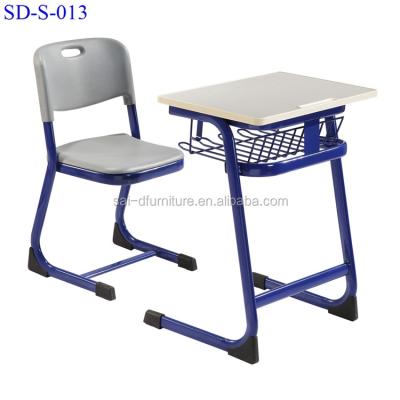 China School Sets Metal Student Study Table And Chair, Simple Best Price School Furniture Desk With Chair for sale