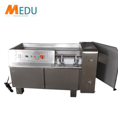 China Electric Industrial Meat Processing Equipment Beef Dicer / Carved Frozen Meat Cutting Machine for sale