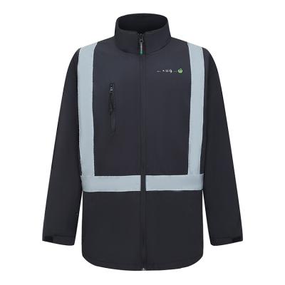 China Jacket 2021 Custom Made Men's Workwear Uniform Jacket QUICK DRY OEM Logo High Quality Reflective Safety for sale