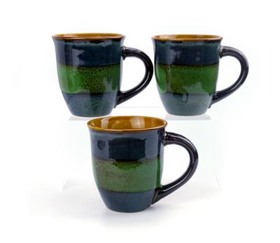 China Wholesale Good Quality 530ml Viable Glaze Effect Reaction Ceramic Mugs for sale