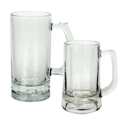 China Quality Viable Glassware Manufacturer Wholesale Clear Beer Mugs for sale