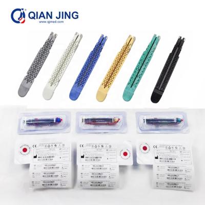 China Minimally ECR60 Series 60mm Invasive Rung Reloads Endoscopic Linear Cutter Stapler Loadable Modules for sale