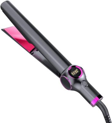 China Heat Settings Hair Straightener and Adjustable Hair Curler 2 in 1 for Woman and Girl for sale