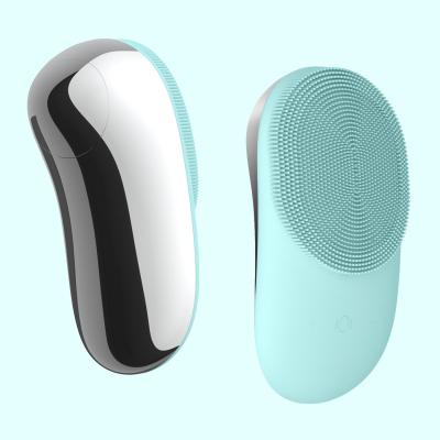 China Skin Tightening Sound Good Effect Auto Harmless Ultrasound Silicone Handheld Cleansing Instrument for sale