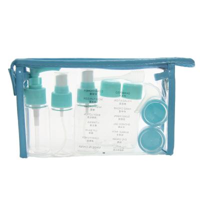 China Wholesale 10g 40ml Plastic Cosmetic Packaging Travel Kit Travel Bottle Set for sale