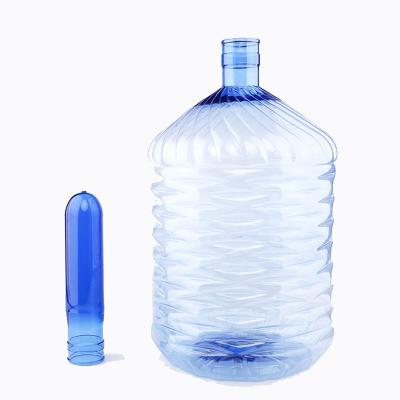 China Plastic Water Bottle Preform Pet 15-18 Liter Disposable Preform Blow Polycarbonate Water Bottle for sale