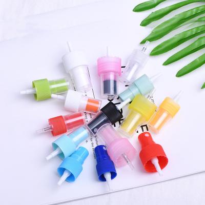 China Non Spill Perfume Mist Sprayer 18/410 20/410 24/410 Plastic Water Spray Pump Fine Mist Sprayer for sale