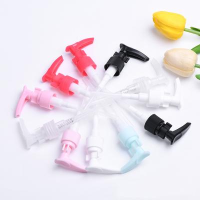 China Non Spill Ready To Ship 20/410 24/410 Black White Transparent Plastic Lotion Pump With A Lock for sale