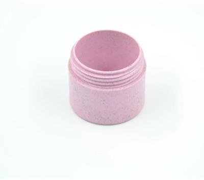 China Non Spill Facial Cream Containers Lipstick Plastic Jar 5ml 15ml 20ml 30ml 50ml PP Jar Pink Cosmetic Jar for sale