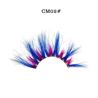 China Exquisite Appearance Thick Factory Price Mink Fur Eyelash For Cosmetics for sale