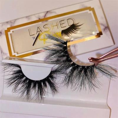 China Chinese Supply Optimal Fake Material Thick 3d Mink Eyelashes For Beauty Products for sale