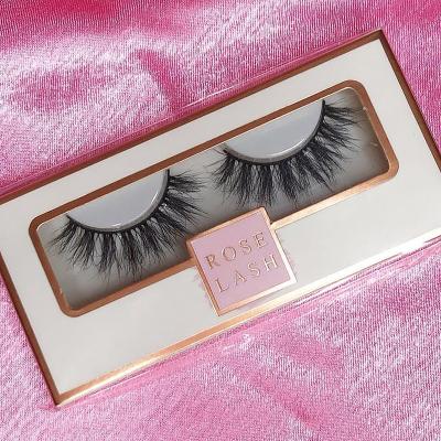 China Natural mink material optimal thick wholesale price eyelashes for cosmetics for sale