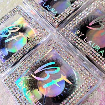 China Thick Chinese Mink 4d Mink Eyelashes Strip Eyelashes Multiple Styles Supply For Personal Beauty Products for sale