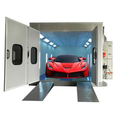 China Autoverfdroging Booth Poedercoating Oven And Spray Booth Verf Booth 3Ph Te koop