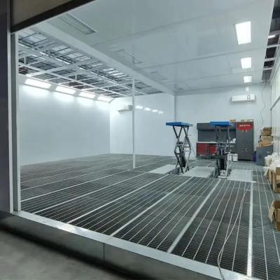 China Aanpasbare verfbooth Verf auto body verfbooth voor veiligheidsefficiëntie 15000 × 5000 × 5000 mm Te koop