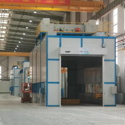 China Ventilation White Big Size Spray Booth Customizable Auto Spray Booth for sale