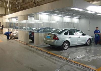 Cina Stazione di Preparazione Comprehensive Spray Booth Tende di PVC Stazioni di Preparazione di Cortine Vernice Automotive Per Vernice Veicolo in vendita