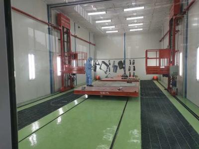 中国 Hydraulic Spring-type Paint Booth Man Lift  , Spray Painting Line Lifts For Painters 販売のため