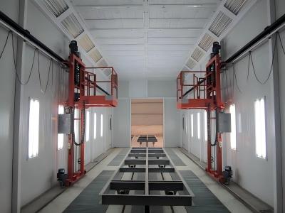 China 3D Cart Paint Booth Man Lift Perfeito para peças de trabalho altas em cabines de pulverização à venda