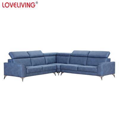 China SOFA BED italian living room modern funiture corner sofa with adjustable back for sale