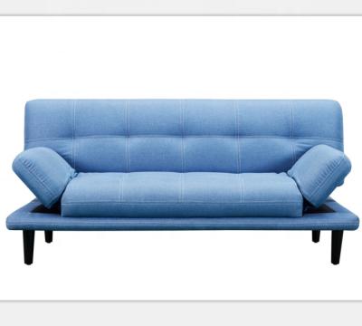 China Convertible Sofa Furniture Blue Fabric Small Furniture Sofa Bed Modern Living Room Sofa Corner Sofa Living Room Corner Three Seat 108 Sets for sale