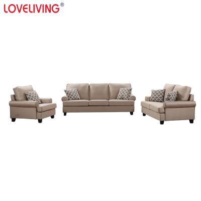 China Modern Fabric Sofa Set 3+2+1 Sectional Foldable Sofa, Sofa Bed Living Room Home Furniture Foldable Living Room Furniture European Style for sale