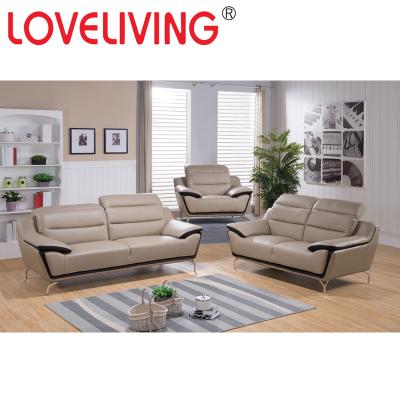 China Sectional Sofa PU Sectional Classic Sofa Set With Arms For Modern Home for sale