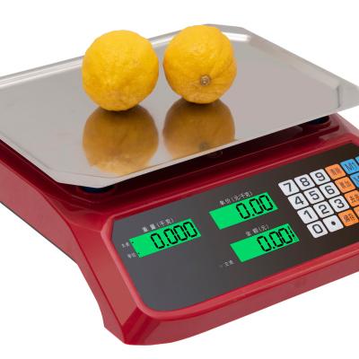 China With the calculation scale 30kg 40kg RENHEHQ of the price scale series price of the scale tray RENKMHE for sale